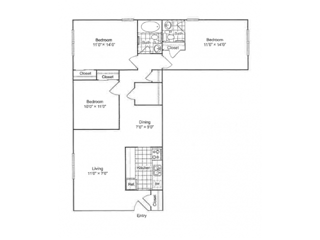 The Duke Floor Plan 3